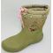 Short Neoprene & Rubber Ladies Garden Wellington Boot, image 