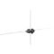 Screw-on rod insulator black for post 4/10mm (250), image 