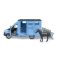 Bruder MB Sprinter animal transporter, 1 horse, image 