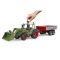 Bruder Fendt Vario 211, frontloader & trailer 1:16, image 