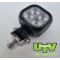 40W 3200 Lumen Compact Square LED Work Light, image 