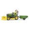 Bruder - John Deere Lawn Tractor with Trailer and Gardener, image 