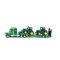 Siku - Low loader with John Deere tractors 1:87, image 