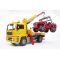 Bruder MAN TGA Breakdown-truck with cross country vehicle  1:16, image 