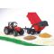 Bruder Massey Ferguson 7480 with tipping trailer  1:16, image 