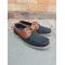 Youths Dartmouth Navy and Conker Boat Shoe, image 