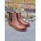 Ella Brown Leather Chelsea Boot, image 