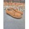 Dartmouth Honey Nubuck Deck Shoe with Pink Eyelets, image 
