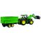 John Deere 7930 with frontloader and  tipping trailer 1:16, image 