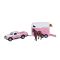Kidsglobe - Mitsubishi L 200 with horsetrailer and horses, image 
